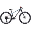 Kép 1/8 - cube-elite-240-c62-slx-carbon-n-blue-n-red-gyerek-kerekpar-722850