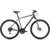 Kép 1/7 - cube-nature-graphite-n-black-cross-trekking-kerekpar-XS
