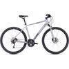 Kép 1/6 - CUBE NATURE EXC Polarsilver'n'Black 28" 2023 Cross-Trekking kerékpár