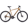 Kép 1/7 - CUBE NATURE PRO Gold'n'Black 28" 2023 Cross-Trekking kerékpár