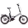 Kép 1/10 - cube-fold-hybrid-comfort-500-pearlysilver-n-white-20-2025-osszecsukhato-varosi-ebike-kerekpar-820100