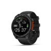 Kép 5/10 - Garmin Fenix 8 47mm Amoled Sötétszürke-Fekete szilikon szíjjal (ED)