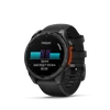 Kép 6/10 - Garmin Fenix 8 47mm Amoled Sötétszürke-Fekete szilikon szíjjal (ED)