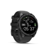 Kép 8/10 - Garmin Fenix 8 47mm Amoled Sötétszürke-Fekete szilikon szíjjal (ED)