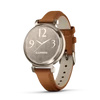 Kép 1/6 - okosora-garmin-lily-2-classic-okosora-kremarany-vilagosbarna
