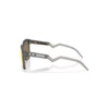 Kép 2/3 - Oakley HSTN SQ Matte Grey Smoke-Prizm Ruby sportszemüveg - oldalnézet