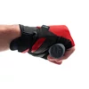 Kép 5/5 - Cube Natural Fit rövid ujjú kesztyű - Fekete/piros
