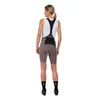 Kép 8/8 - Cube Gravel WS Bib Short Cargo női kantáros rövidnadrág - modellen hátulról