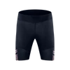 Kép 1/4 - cube-teamline-ws-noi-kerekparos-nadrag-black-violet-XS