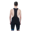 Kép 3/5 - cube-teamline-bib-shorts-kantaros-rovidnarad-fekete-kek-back-xxl