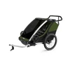 Kép 2/10 - Utánfutó THULE CHARIOT CAB 2 citruszöld