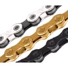 Kép 2/2 - Lánc KMC X11 11s 1/2 x 11/128 118L ezüst/fekete