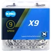 Kép 1/2 - Lánc KMC X9 szürke 1/2x1/128 114L