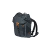 Kép 1/6 - Basil egyoldalas táska és hátizsák Miles Tarpaulin bicycle daypack, Hook ON, fekete narancs