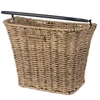 Kép 1/3 - Basil első kosár Bremen Rattan Look BE/ KF, KF/BE kompatibilis, kormányadapter nélkül (TBA 70177), világosbarna