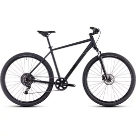 Cube Nature One Black'n'Black 28 2026 cross-trekking kerékpár, S méret