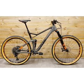 Cube Stereo 120 HPC TM 29" használt, magas felszereltségű carbon fully MTB kerékpár, XL méret