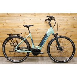 Stevens E-Courier Luxe 500 28 használt, kiváló állapotú alu trekking eBike kerékpár, M méret