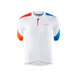 Cube Road/Xc WS Jersey Full Zip Teamline S/S rövid női mez - Fehér