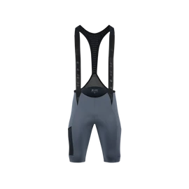 Cube Gravel Bib Short Cargo kantáros rövidnadrág - Szürke