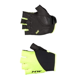 northwave-fast-rovid-ujju-kerekparos-kesztyu-fluo-sarga-fekete-s