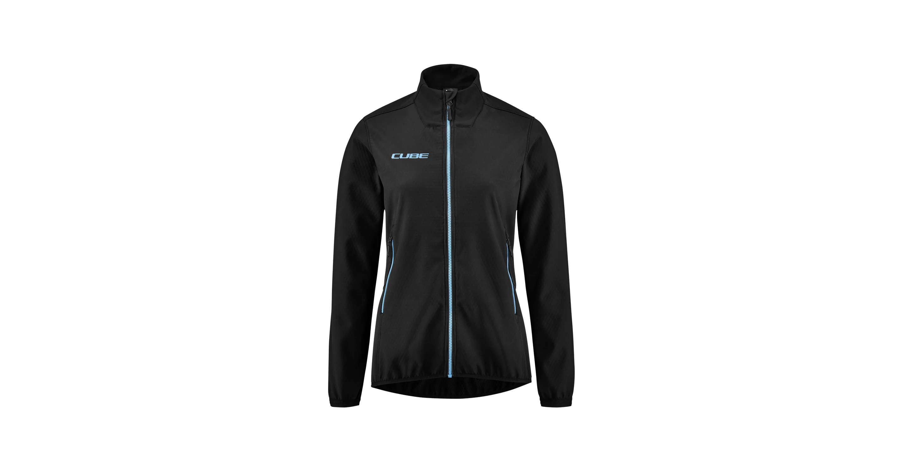 Cube ATX WS Softshell CMPT női dzseki - Fekete/kék - akosbike.hu