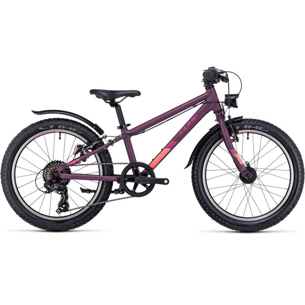 CUBE ACID 200 ALLROAD Purple'n'Orange 2023 alu gyerek kerékpár