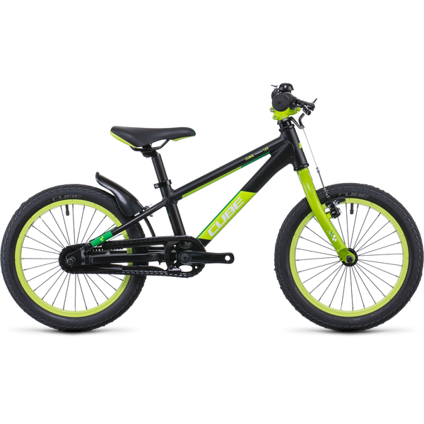 CUBE CUBIE 160 RT Black'n'Green 2023 alu gyerek kerékpár