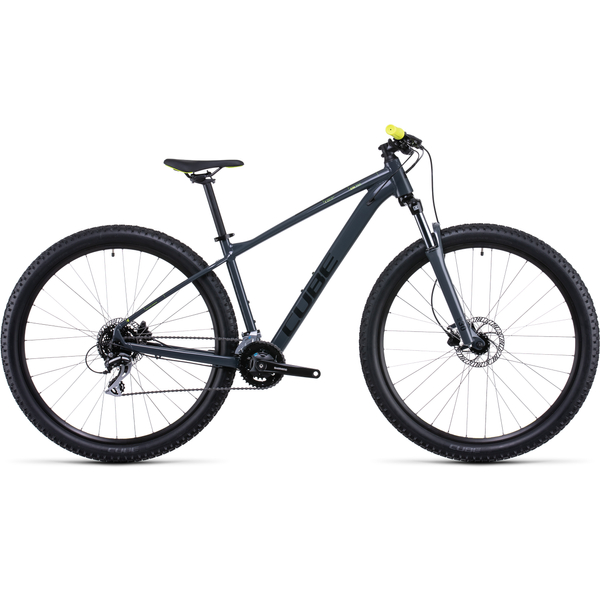 CUBE AIM PRO Grey'n'Flashyellow 27,5" 2022 MTB kerékpár