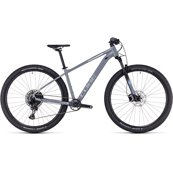 CUBE ACCESS WS SLX Grey'n'Silver 2023 MTB kerékpár