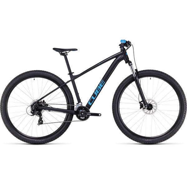 CUBE AIM Black'n'Blue 2023 MTB kerékpár