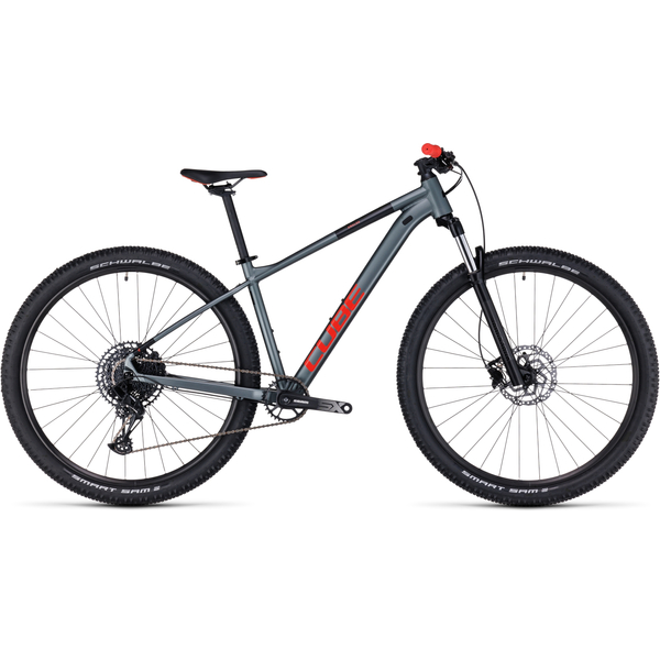 CUBE ANALOG Flashgrey'n'Red 29" (20) 2023 MTB Kerékpár