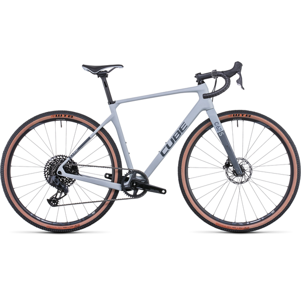 CUBE NUROAD C:62 SL Lightgrey'n'Grey 28" 2022 Országúti Gravel kerékpár