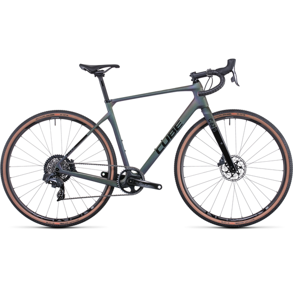 CUBE NUROAD C:62 SLT Flatprizmblack'n'Black 28" 2022 Országúti Gravel kerékpár