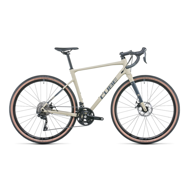 CUBE NUROAD PRO Desert'n'Grey 28" 2022 Országúti Gravel kerékpár