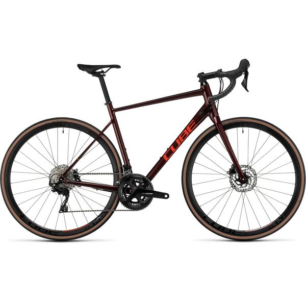 CUBE ATTAIN SLX Deepred'n'Red 28" 2023 Országúti Kerékpár