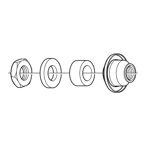 Shimano (FH-M530) kónusz, bal oldali