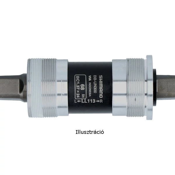 Shimano (BB-UN300) BC 137 négyszögtengelyes monoblokk-68/127 mm