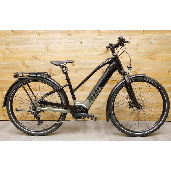 Cannondale Tesoro Neo X 625 28 keveset használt alu Trekking eBike kerékpár, M méret