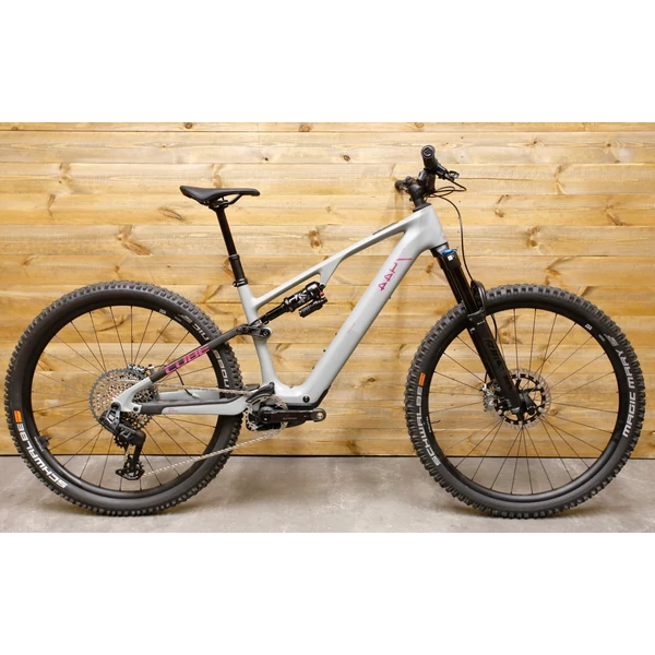 Cube AMS Hybrid One44 C68X TM 400X 29 használt, kiváló állapotú carbon fully eMTB kerékpár, L méret