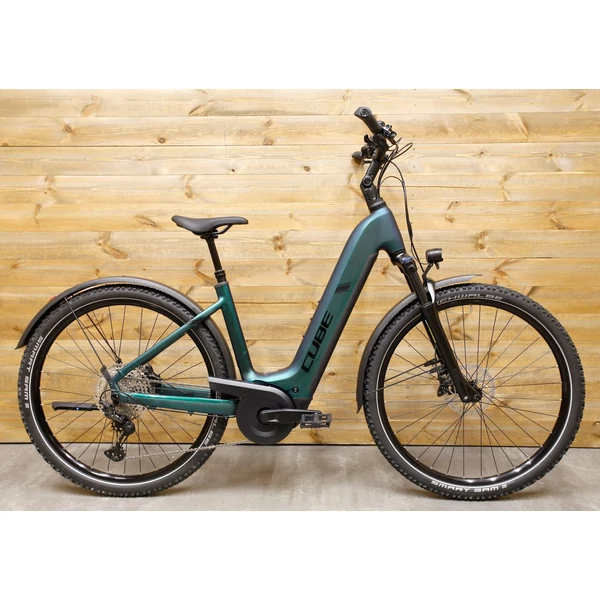 Cube Nuride Hybrid EXC 800 Allroad 28 használt, bemutató ebike kerékpár, S méret