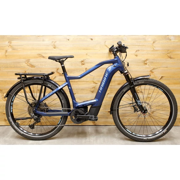 Haibike Trekking 8 27,5 használt, újszerű alu trekking eBike kerékpár, S méret