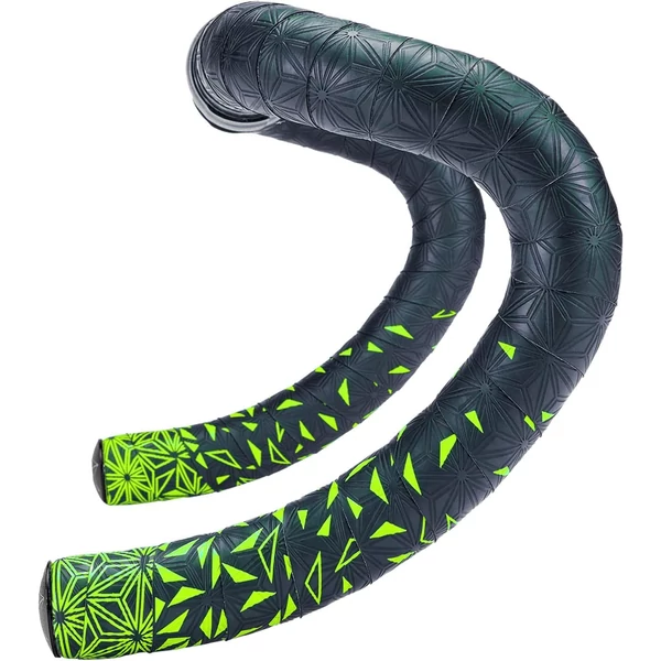 Supacaz Super Sticky Kush Star Fade- Neon Yellow kormánybandázs