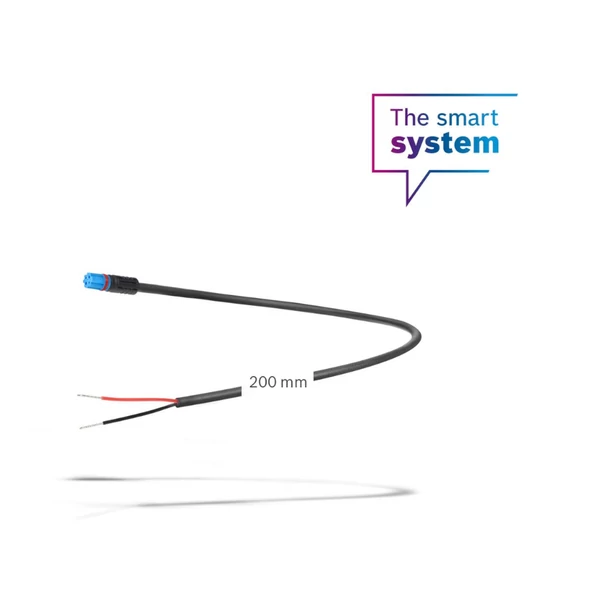Bosch Smart System (BCH3320) csatlakozókábel Bosch E-bike lámpákhoz, 200 mm