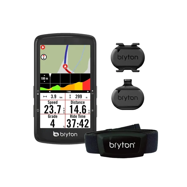 Computer BRYTON RIDER S810 T GPS komputer szett HRM/CAD/SPD