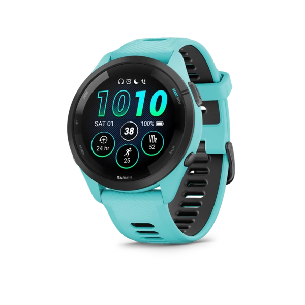 okosora-garmin-forerunner-265-aqua-fekete