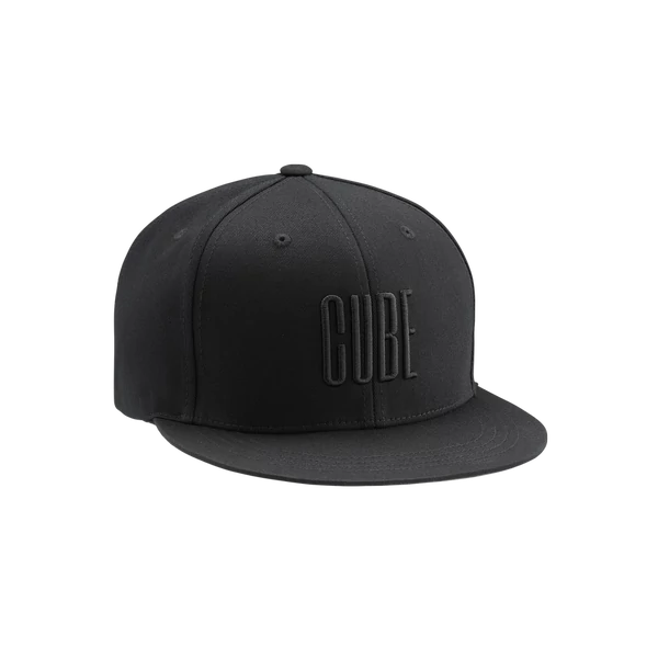 Cube Cap The Embossed Cube baseball sapka - Black'n'black