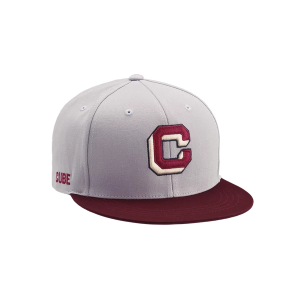 Cube Cap The Embossed C baseball sapka - Grey´n´bordeaux