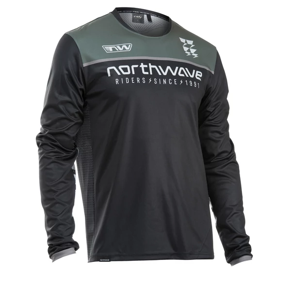 Northwave Edge 2 Hosszú mez, fekete/sötétszürke