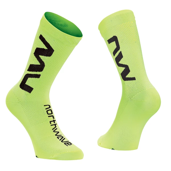 zokni-northwave-extreme-air-fluo-sargafekete-s